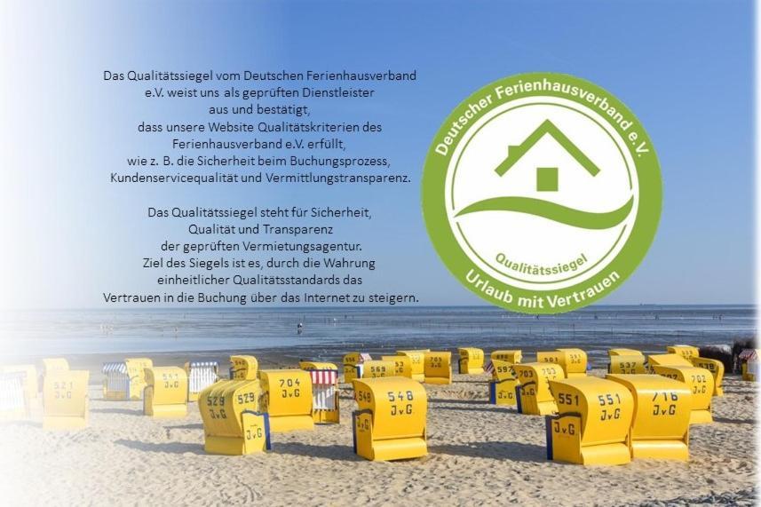 Haus "Jan Am Strand" Appartement Jan109 Cuxhaven Esterno foto